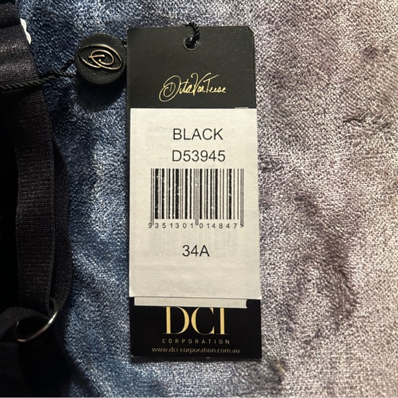 NWT Dita Von Teese Madame X Longline Underwire Bra — Size 34A - Picture 5 of 5